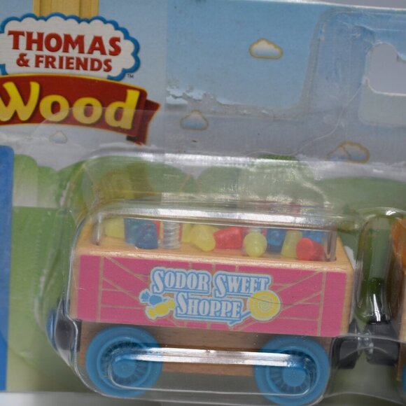 Candy Cars Sodor Sweet Shoppe Fisher Price Thomas & Friends Wooden Railway Wood - Picture 2 of 16